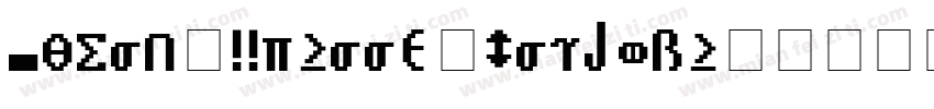Video Screen Regular字体转换